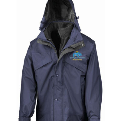 RS68 Result 3-in-1 Fleece Lined Waterproof Jacket - Sporting Bears Thumbnail
